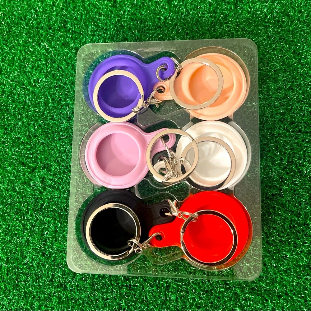 Apple AirTag Silicon Key chain-Any color